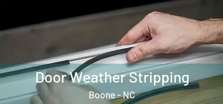 Door Weather Stripping Boone - NC
