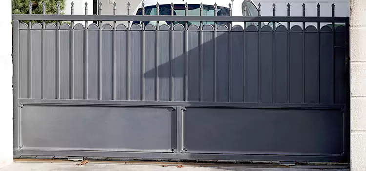 Metal Driveway Gate Installation Boone