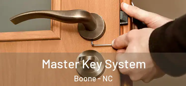  Master Key System Boone - NC